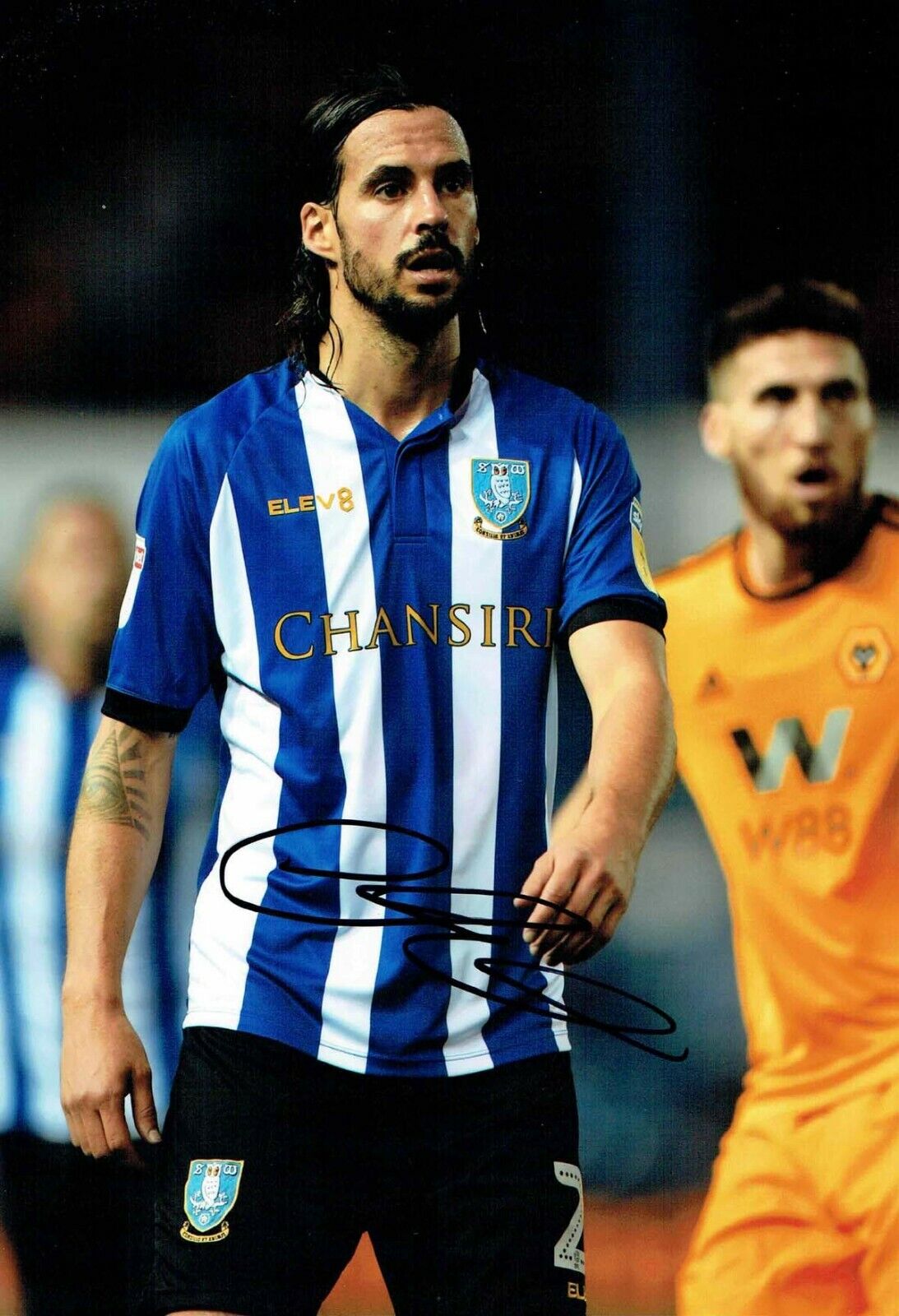 George BOYD Sheffield Wednesday SWFC SIGNED 12x8 2018/19 Photo Poster painting 2 AFTAL COA