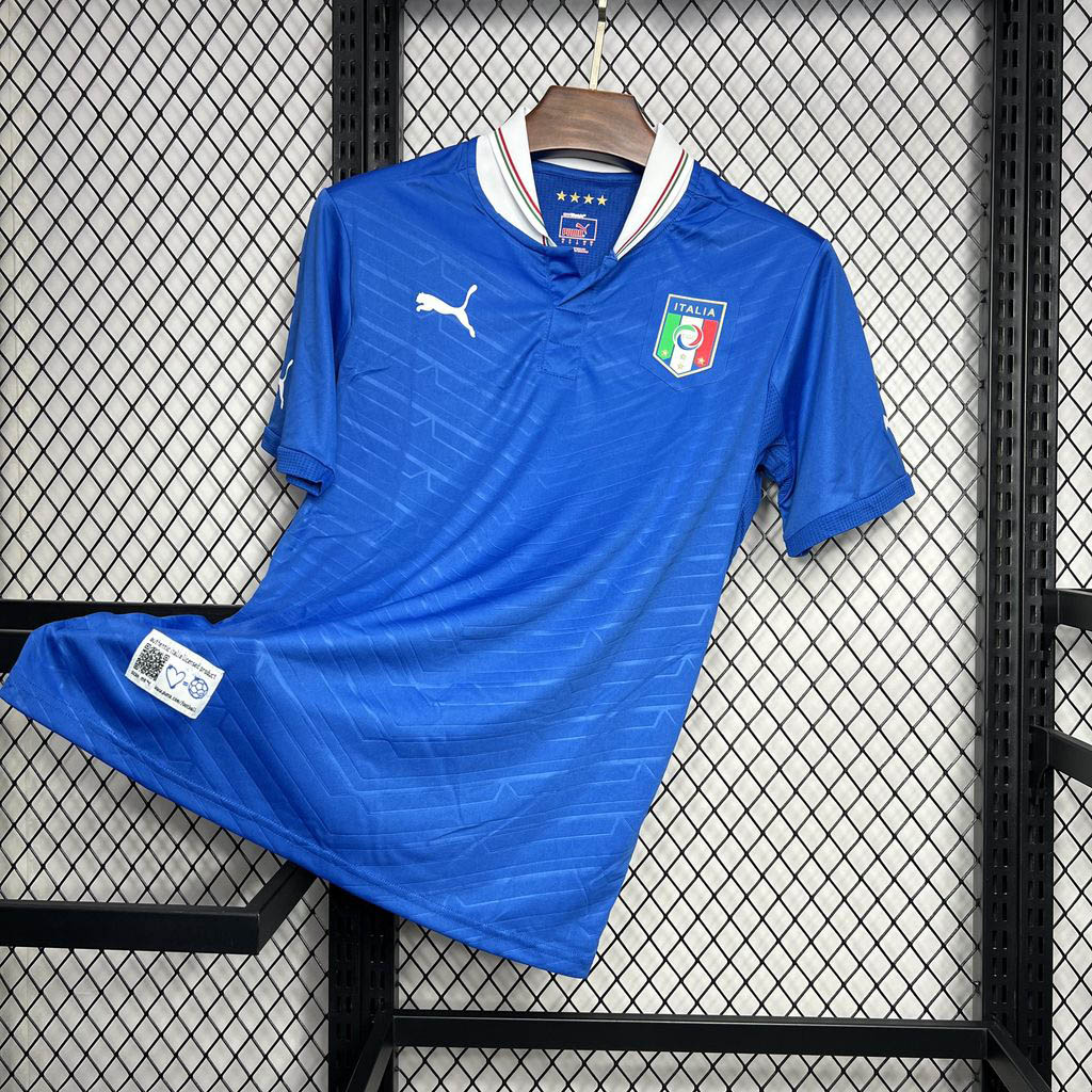 2012 Retro Italy Home Football Shirt 1:1 Thai Quality- Maxi Kit