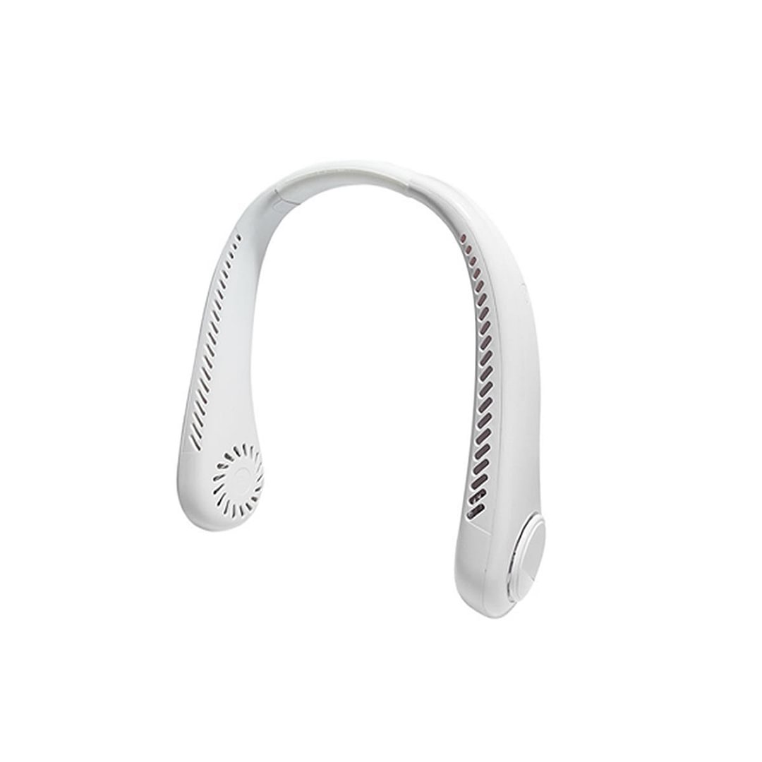 Easy Breezy Cool Hands Free Neck Fan - FRESH WHITE
