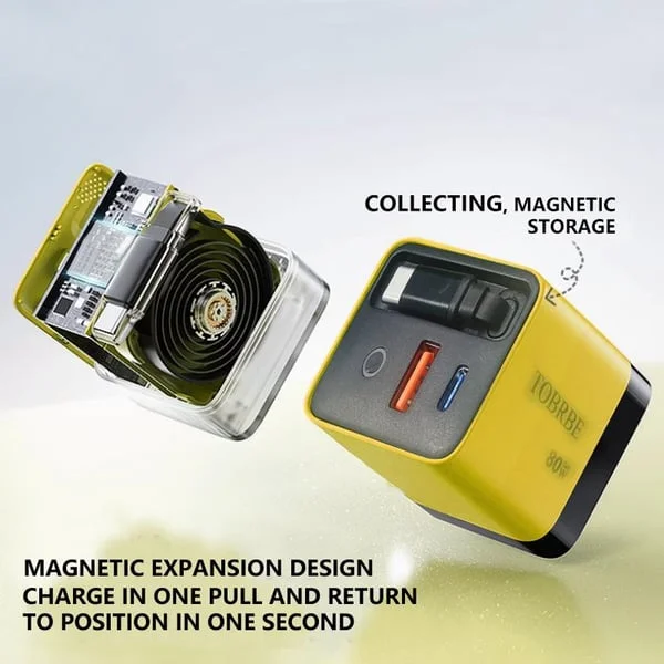 Last Day 49% OFF👑3 in 1 Charger Retractable 80W MAX Fast