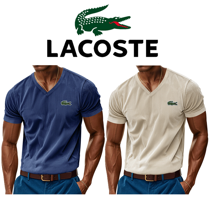 Pánské letní ležérní tričko Lacoste®, 2 kusy
