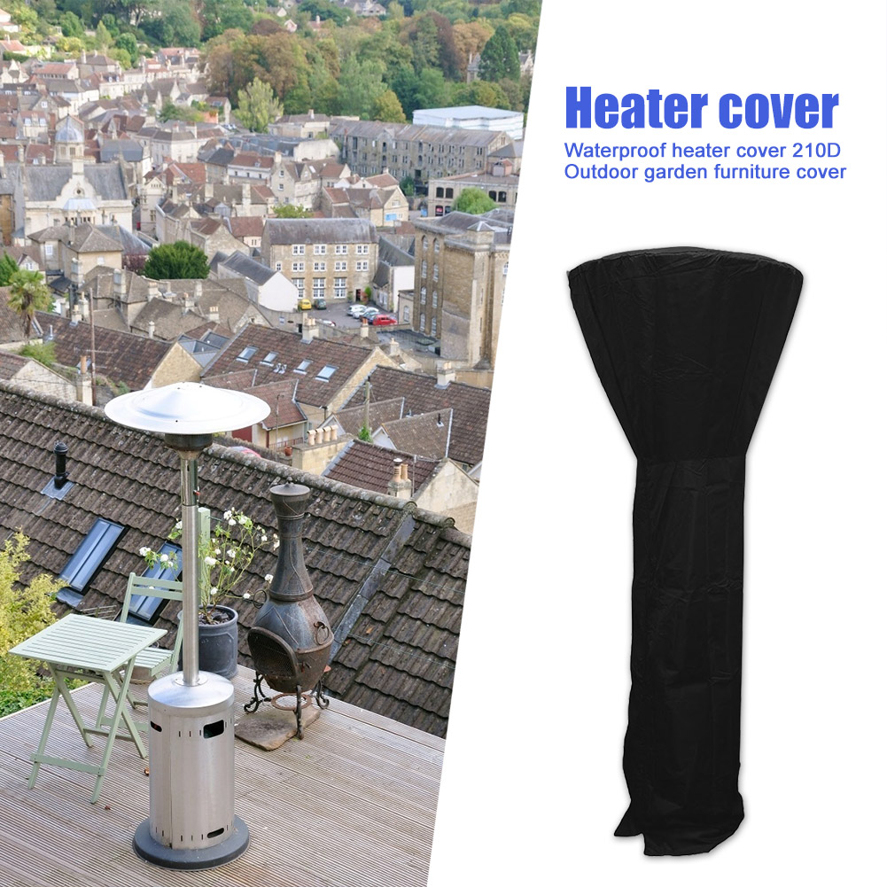 

Waterproof Oxford Cloth Outdoor Garden Patio Heater Protective Dust Cover, 85*226cm, 501 Original