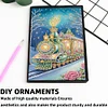 Weihnachtszug - 5d DIY Basteln Notizbuch