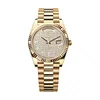 Rolex Yellow Gold President Day Date 40mm Diamond Pave Dial - 228238 - New 2025