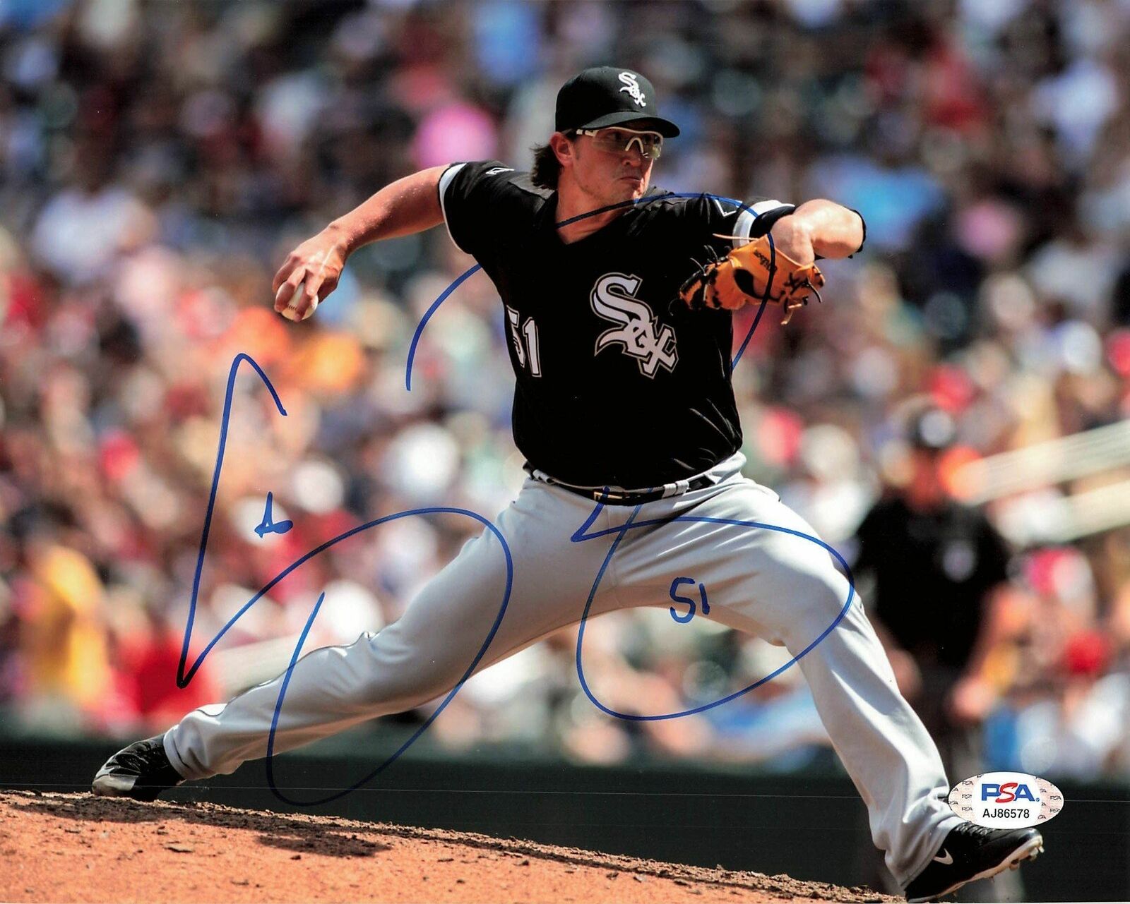 CARSON FULMER signed 8x10 Photo Poster painting Chicago White Sox PSA/DNA Autographed