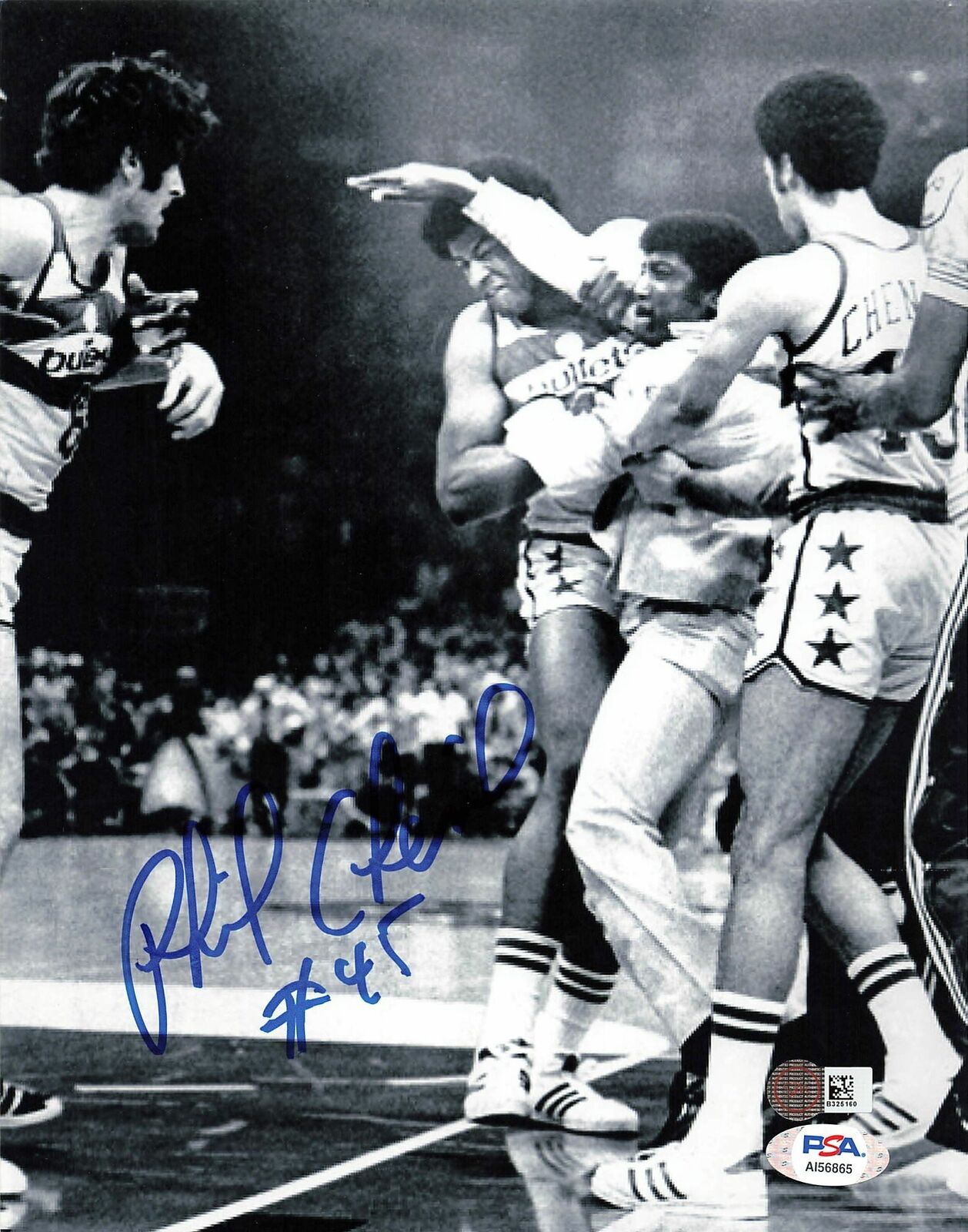 Phil Chenier signed 8x10 Photo Poster painting PSA/DNA Washington Bullets Autographed