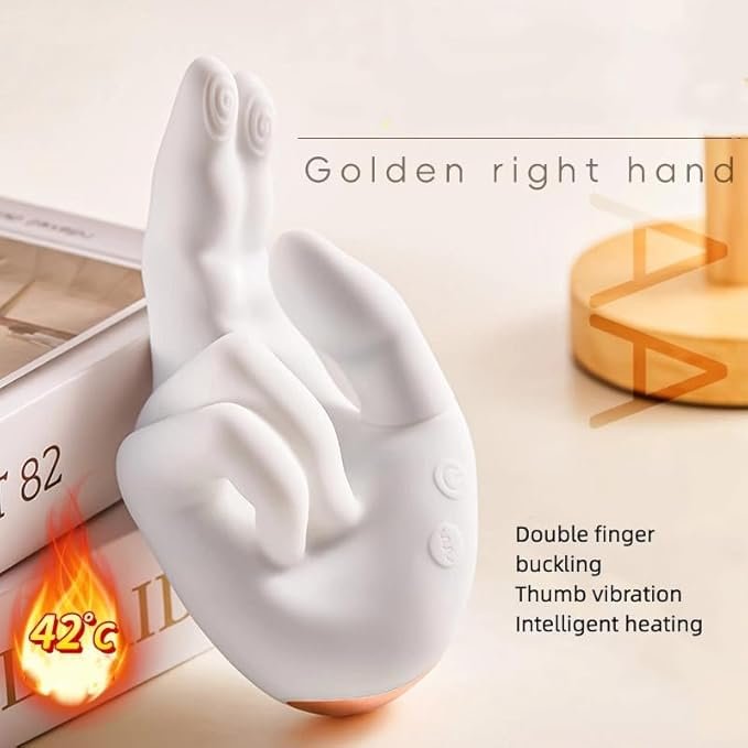  Realistic Finger Flapping Clitoris G Spot Vibrator