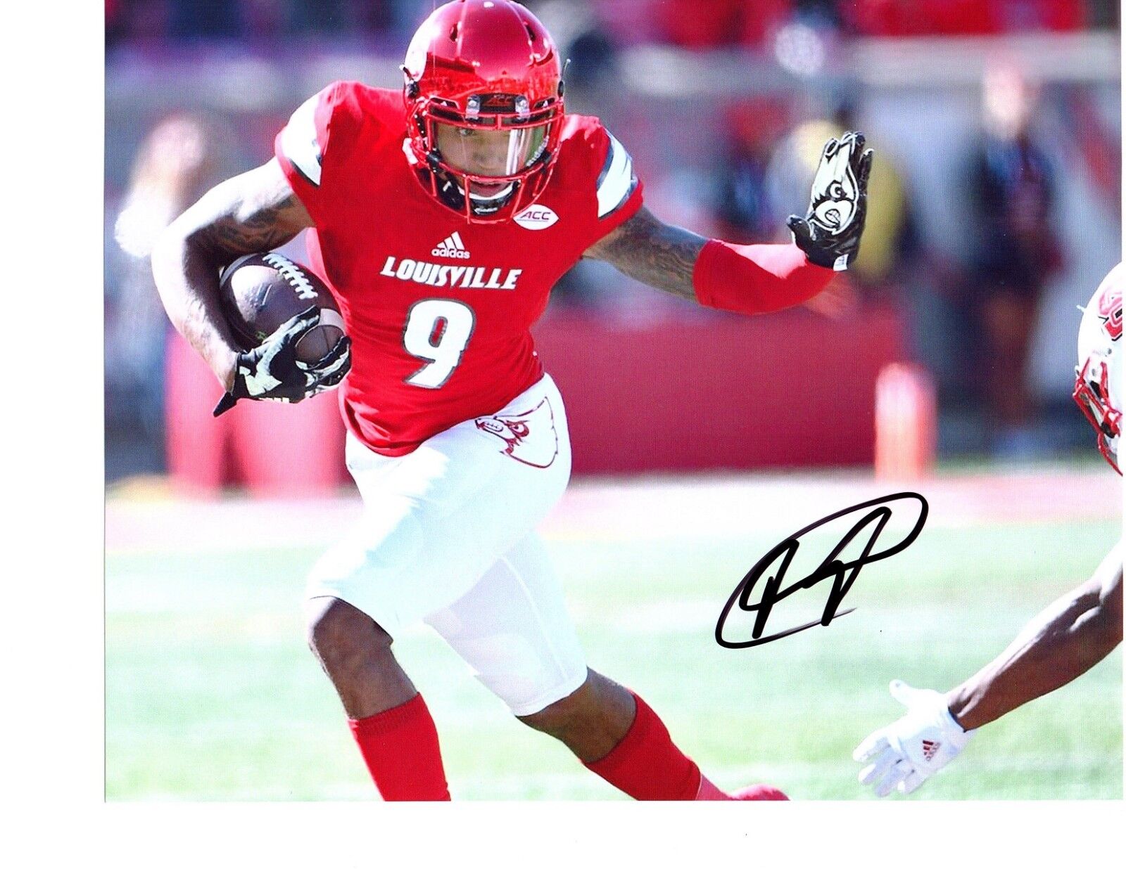 Jaylen Smith Louisville Cardinals signed autographed 8x10 football Photo Poster painting g