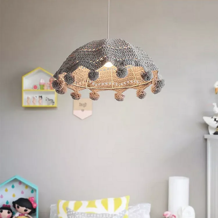 Knitted LED Chandelier Children's Room Lighting Vjlight