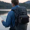 Outdoor Waist Pack Hiking Hanging Side Pocket Ultralight Multi-Functional Chest Pack Adjustable Strap Multi Pockets Chest Bag for Camping Outdoor Sports
