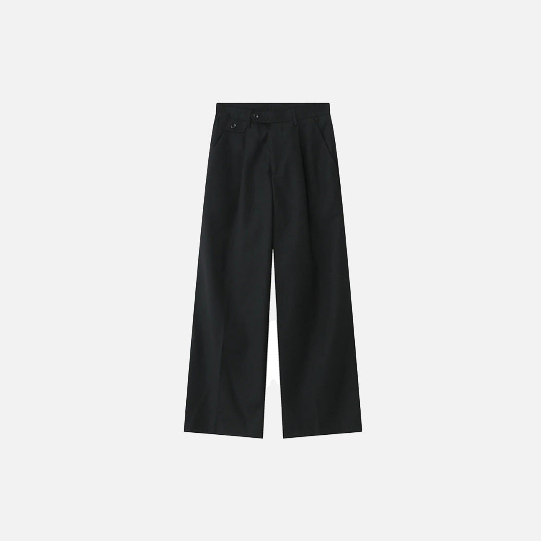 Wide-Leg High-Waisted Pants