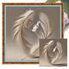 Love Dancer-11CT Stamped Cross Stitch 45*45cm/17.72*17.72in tapestrymarket