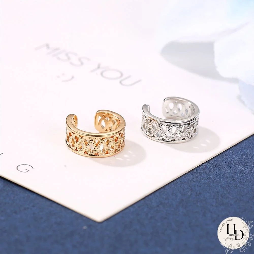 Vintage Hollow Geometric Ear Clip