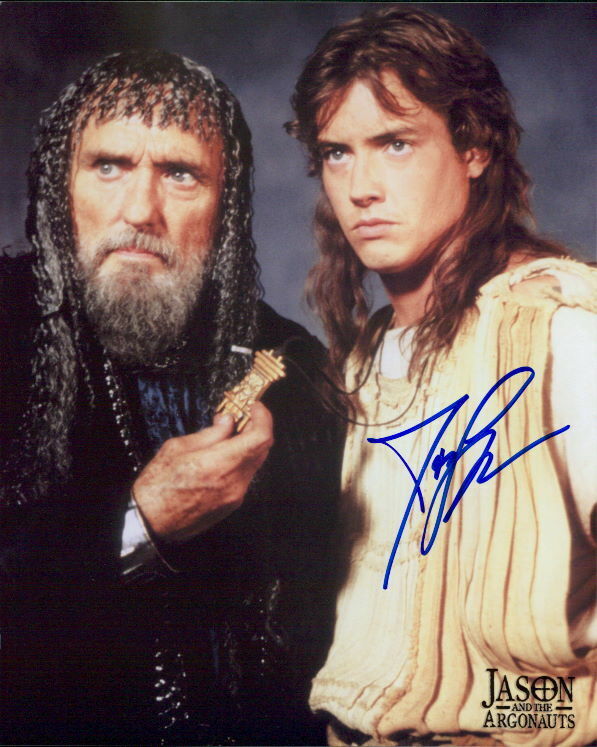 Jason London (Jason and the Argonauts) signed 8x10 Photo Poster painting