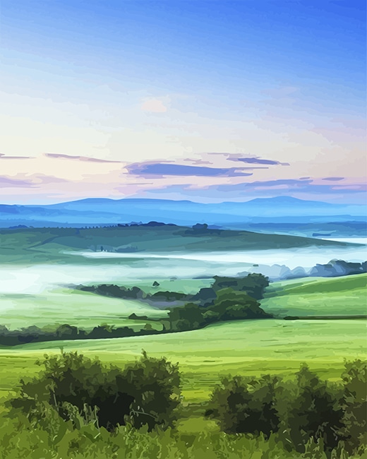 

Beautiful Nature – Paint By Numbers - 40*50CM, 501 Original