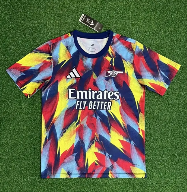 Arsenal 2025-26 Pre-match Training Jersey - Fan Edition