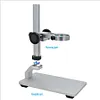 CNC Solid Aluminum Microscope Stand, 35mm Lens Holder with Coarse & Fine Focus Adjustment for Digital Industrial Microscope PCB Repair