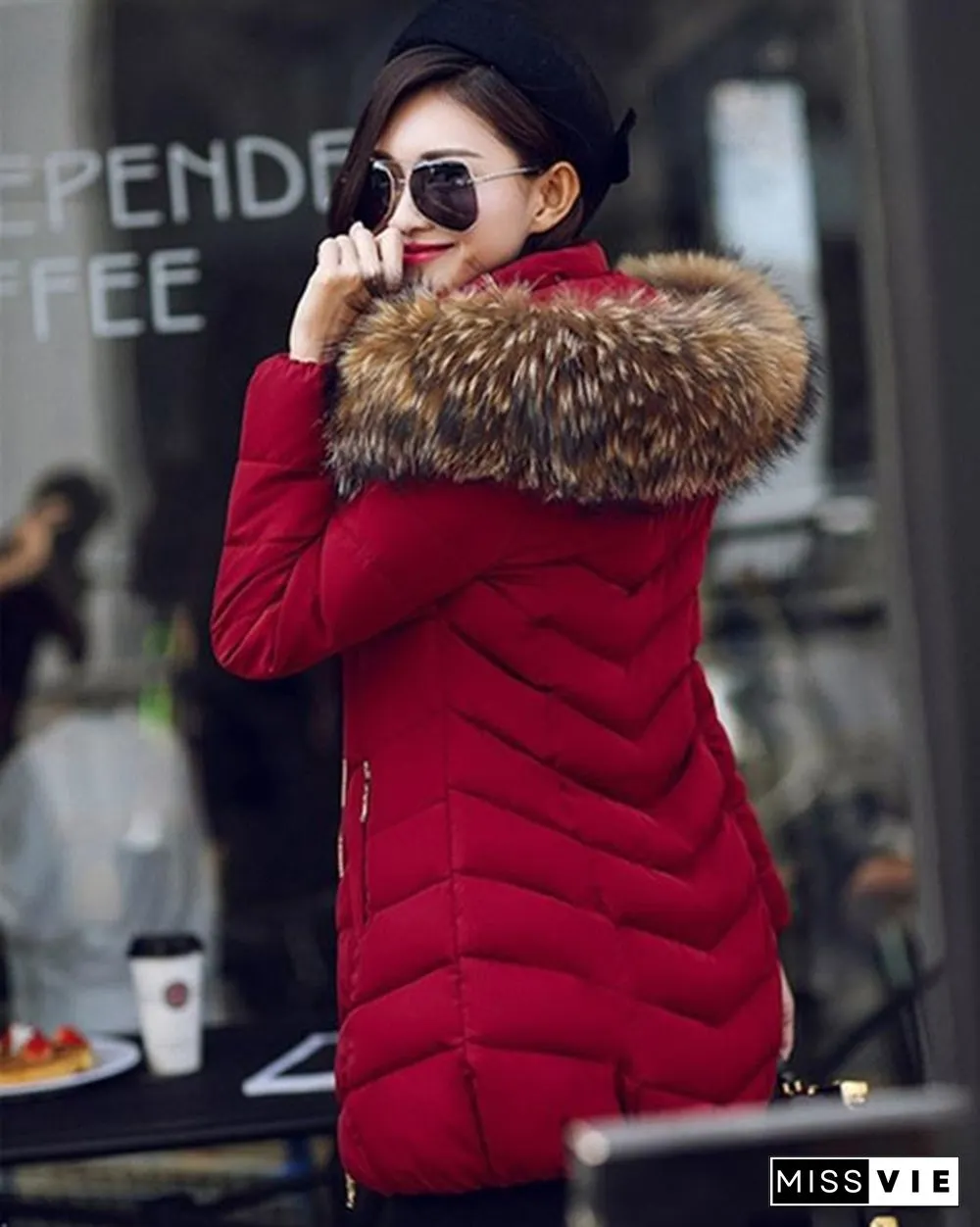 5 Colors High Quality Winter Down Jacket Women Long Coat Warm Clothes