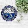 Diamond Painting Single-Sided Acrylic Fishing Pendant for Home Wall Door and Window Decoration