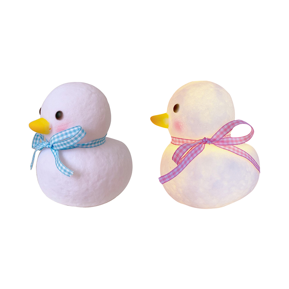 

LED Mini Night Light Cute Duck Pattern Battery Operated Hoom Bedroom Lamp, Pink, 501 Original