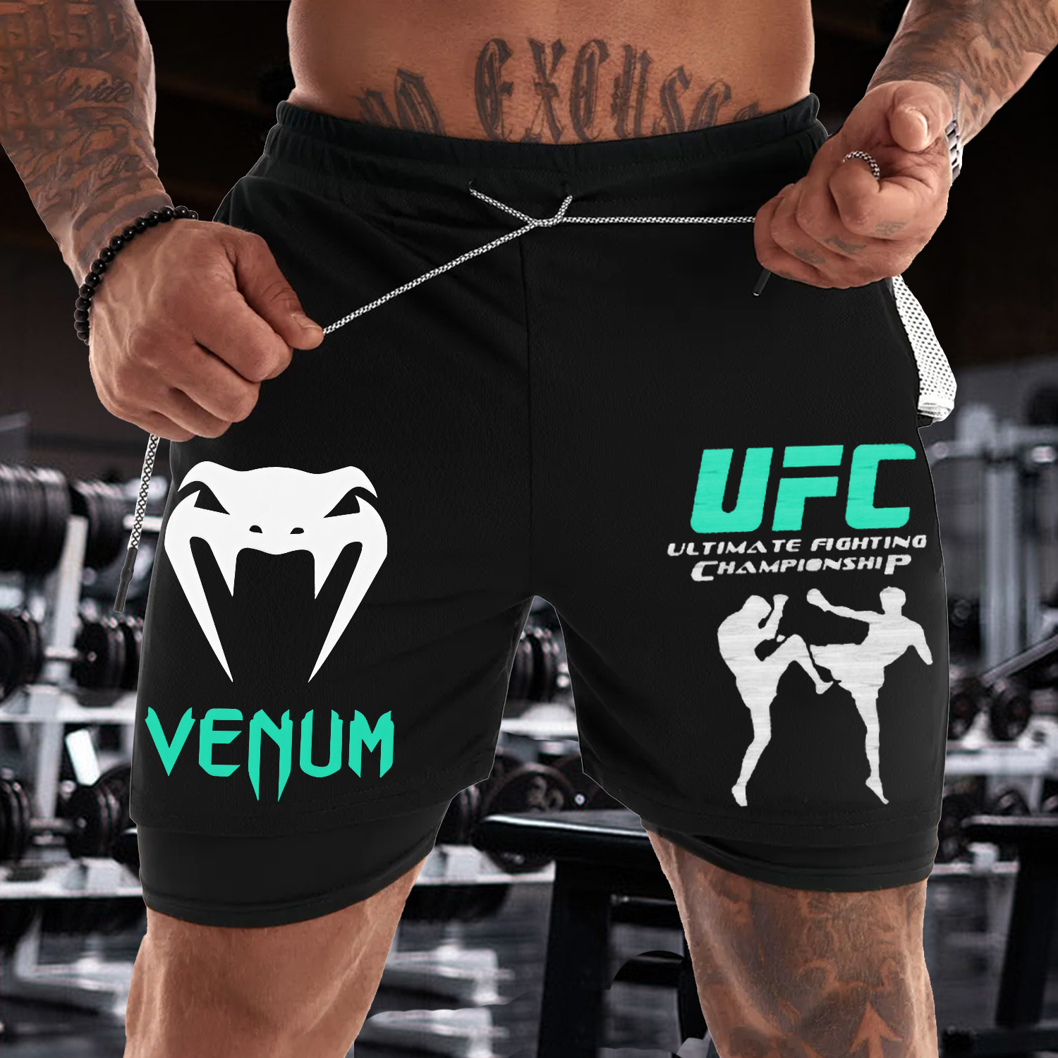 Fitness Design Training Shorts / TECHWEAR CLUB / Techwear