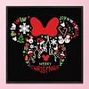 Christmas - 11CT Stamped Cross Stitch - 50*50cm - Xmas
