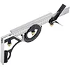 Stainless steel ruler with 3 aluminum parts Multi-function combination ruler Precision angle measuring instrument