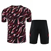 2025/2026 Manchester United Training Wear Pattern Set Soccer Jersey