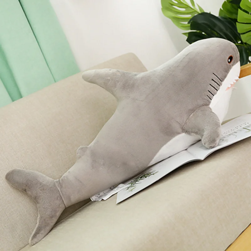 Shark pillow plush toy shark doll doll simulation sleeping doll sofa cushion