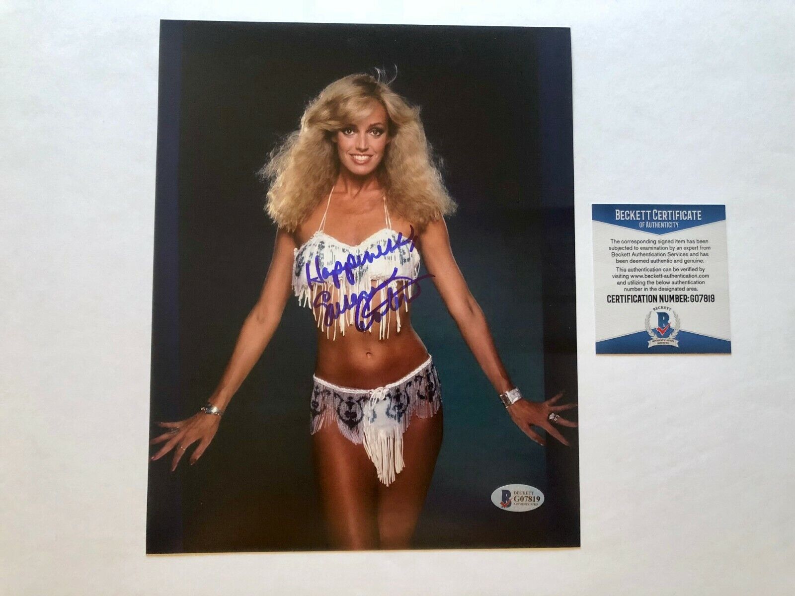 Susan Anton Rare! signed autographed sexy! 8x10 Photo Poster painting Beckett BAS coa