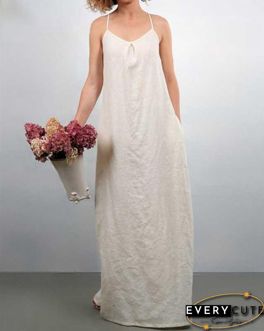 Casual Summer Sleeveless Vacation Dress