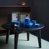 Klein Blue Ceramic Tea Set Household Afternoon Tea Warming Tea Boiling Tea Set