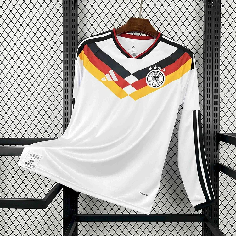 【S~4XL】Germany 2026 World Cup Long-Sleeved Home Jersey