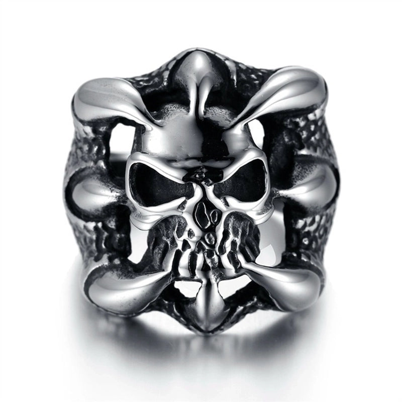 Ethnic Style Skull Titanium Steel Halloween