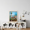 Diamond Painting Beachfront Lighthouse Full Round Drill Picture (A3799)