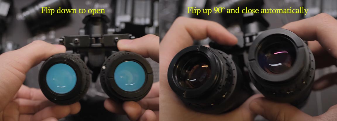 Night vision with flip auto on and off function, nvg cheap ebay shooting