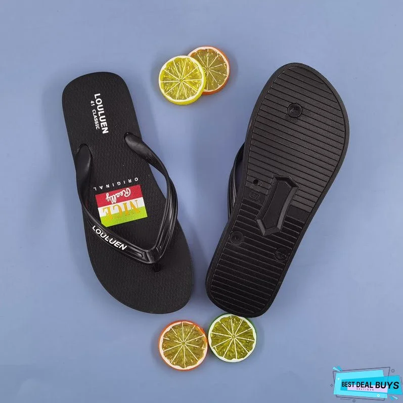 Men's Summer Outdoor Flip-flops Couple Beach Flip Flops