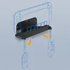 Wall Mount Host Stand for Switch 2 for Switch/OLED Game Console Storage Rack