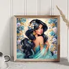 Disney Princess Jasmine-18CT Stamped Cross Stitch 50*50cm/19.69*19.69in tapestrymarket