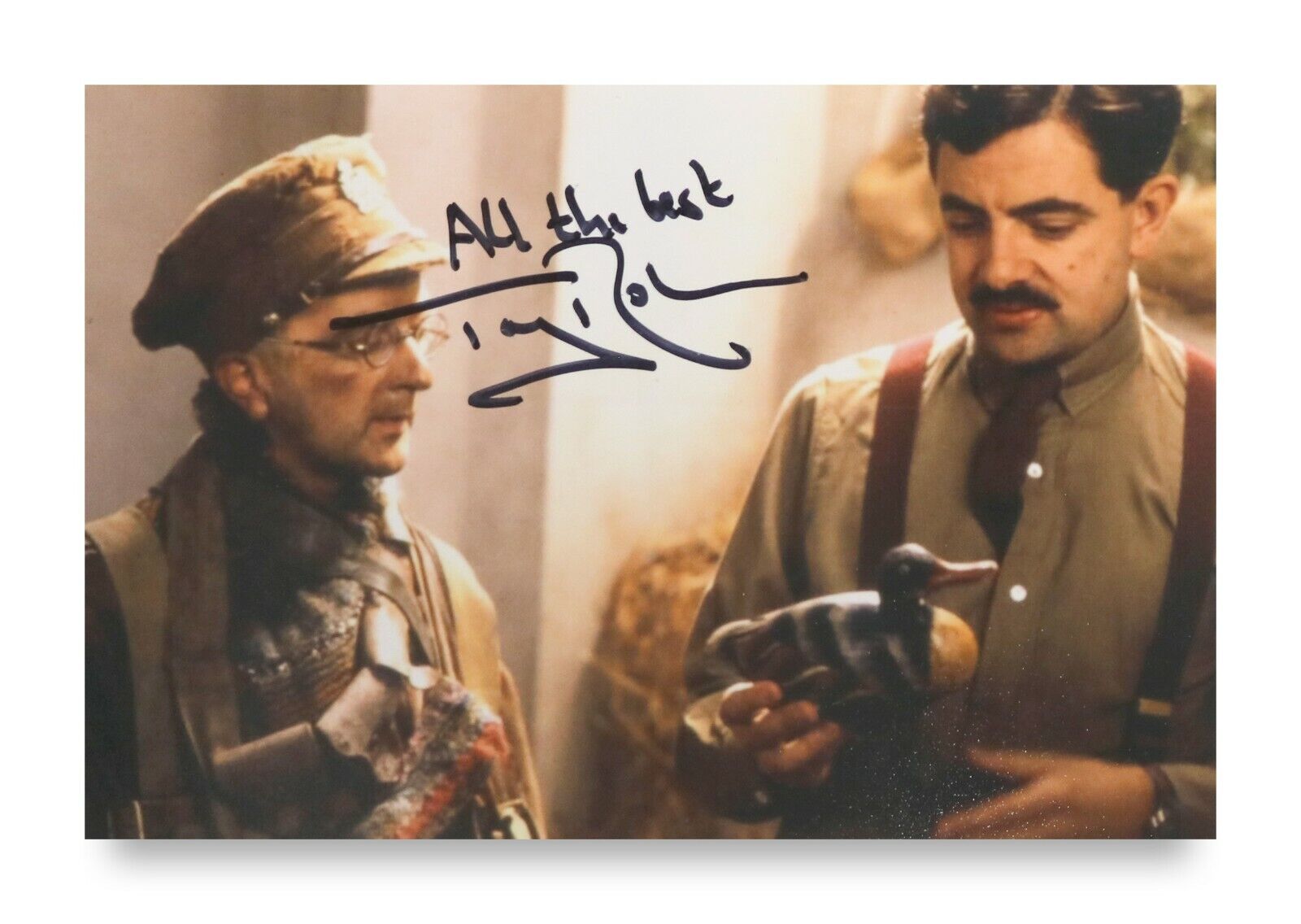 Sir Tony Robinson Signed 6x4 Photo Poster painting Blackadder Goes Forth Baldrick Autograph +COA