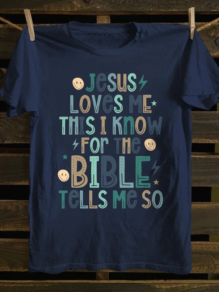 Jesus Loves Me Biblical Toddler T-shirt