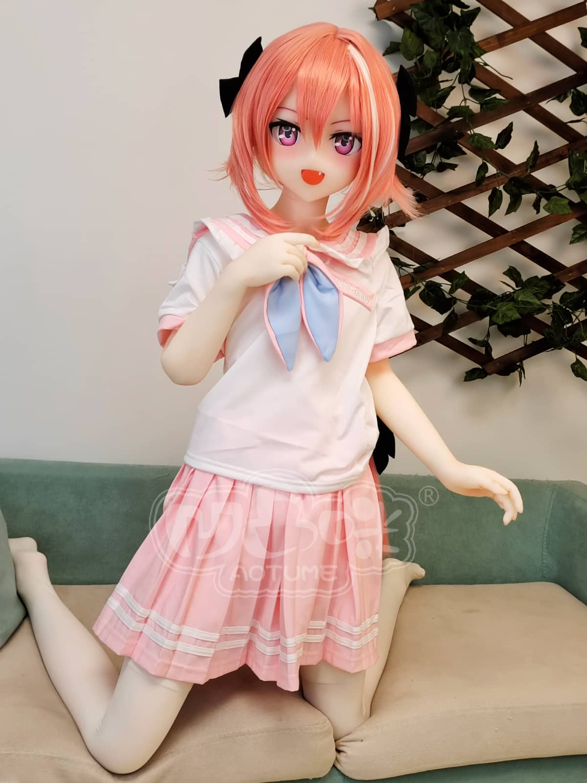 Aotume Mini  Doll 142cm (4.66')  TPE  Futa - Astolfo Cosplay (NO.971) Aotume Littlelovedoll