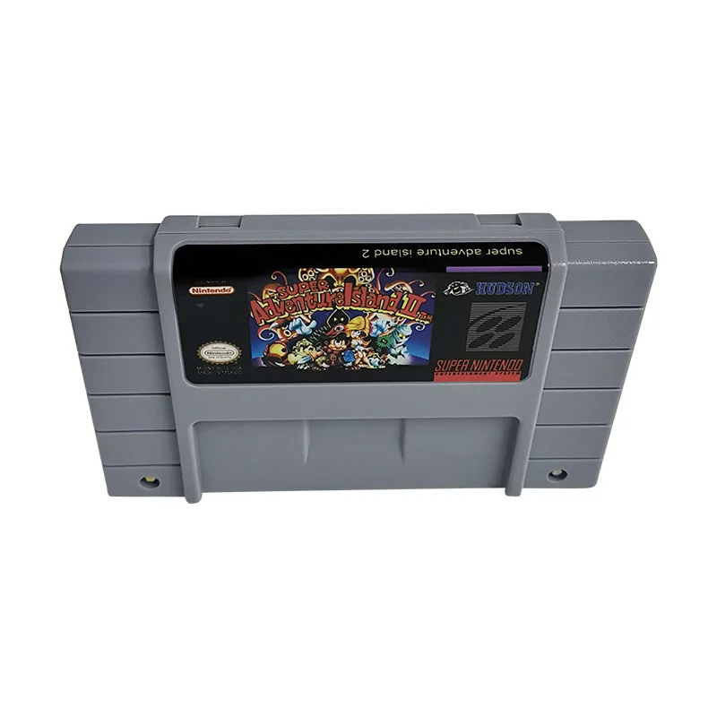 Super Adventure Island II SNES For Super Nintendo Entertainment System - 16 Bit US Version Game Cartridge