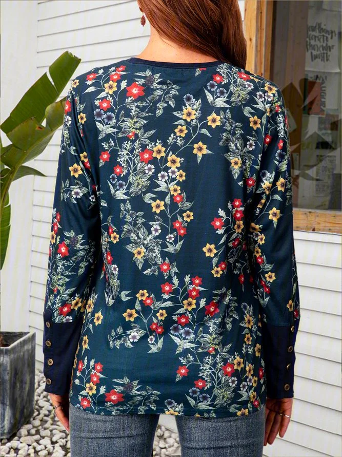 Black Long Sleeve Casual Shirts & Tops