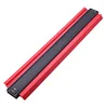 Plastic Profile Copy Contour Gauge Duplicator Tiles Wood Marking Tool (Red)