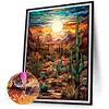 Diamond Painting-DIY Full Round Drill Cactus