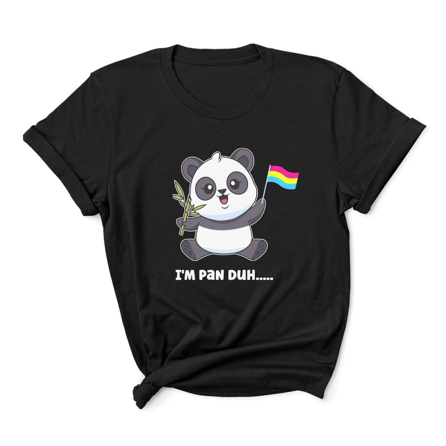 Pansexual t-shirt funny panda