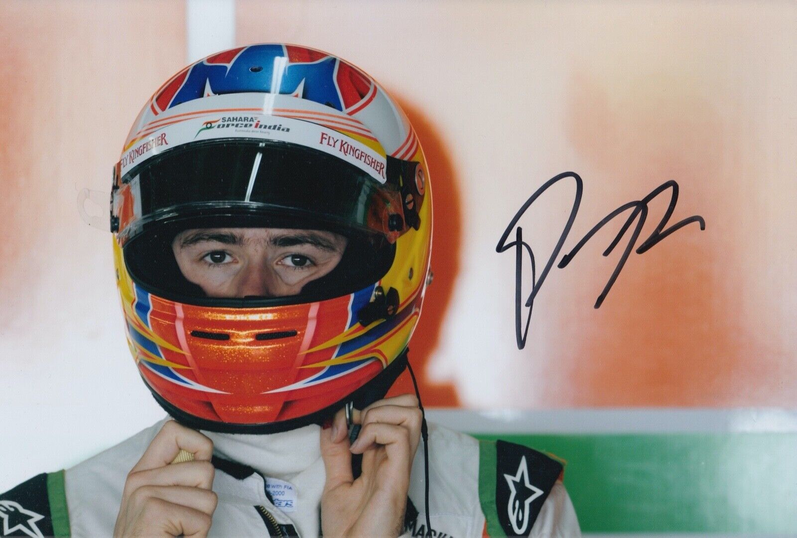 Paul di Resta Hand Signed 12x8 Photo Poster painting F1 Autograph Force India 2