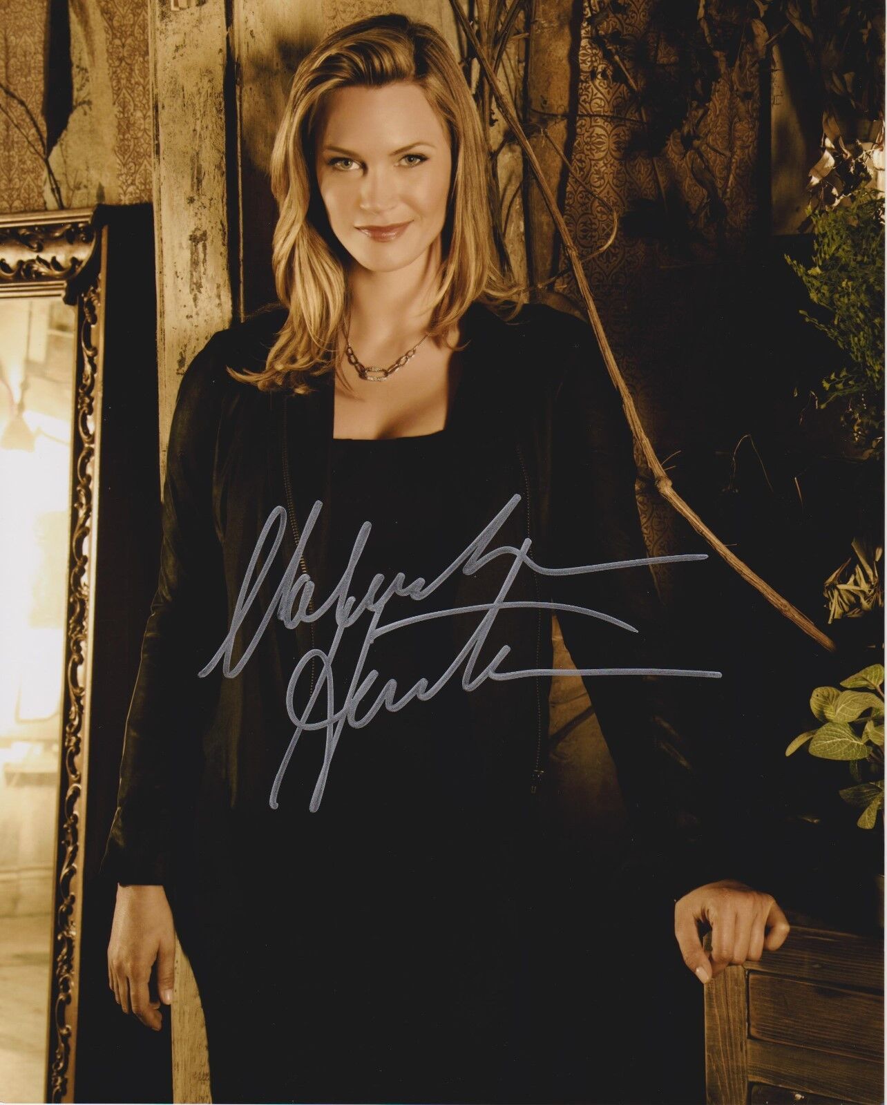 Natasha Henstridge Autographed 8x10 Photo Poster painting with CoA and Full Signing Details