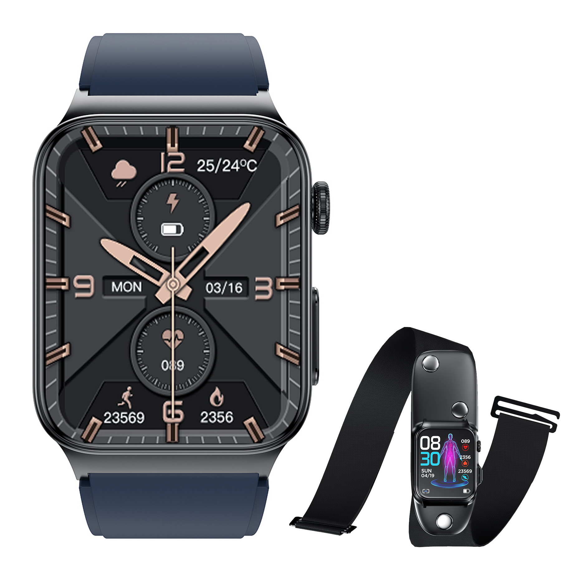 PH50 Highend ECG/PTT/HRV and Blood Glucose Blood Pressure Heart Rate